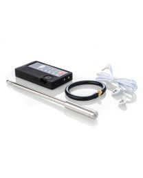 Penis Plug & Cockring Set shock and vibration - large