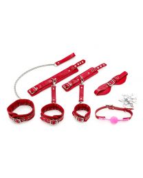 Exclusive Real Leather Bondage Set - Gladiator IIII