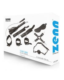 Complete 8-Piece Bondage Set for Beginners I - Black