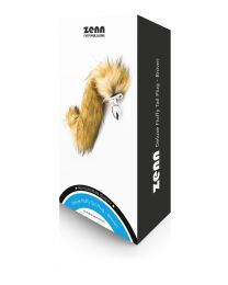 Deluxe Fluffy Tail Plug - Brown