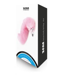 Deluxe Fluffy Tail Plug - Pink