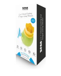 2 in 1 Clitoral Sucking and Tongue Licking Vibrator