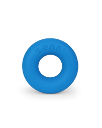 Premium Silicone Cock Ring - Blue