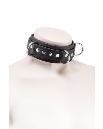 Leather collar -  450 x 50 mm