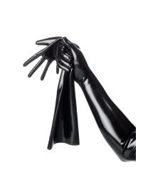 Rubber gloves medium - L